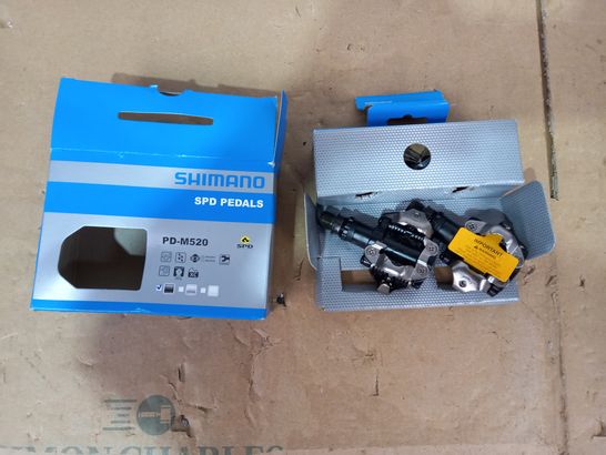 BOXED SHIMANO SPD PEDALS - PD-M520