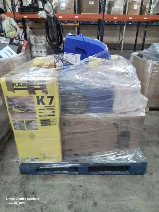 PALLET OF APPROXIMATELY 5 UNPROCESSED RAW RETURN HOUSEHOLD AND ELECTRICAL GOODS TO INCLUDE;