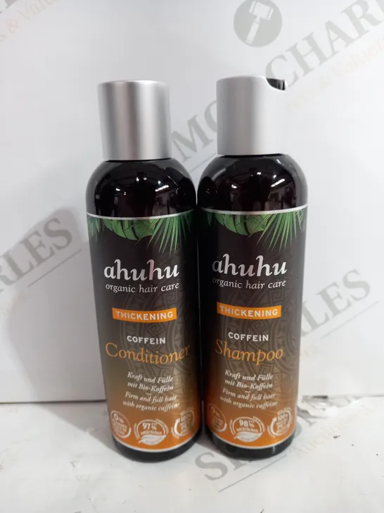 SET OF 2 AHUHU CONDITIONER & SHAMPOO