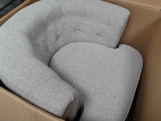 BOXED MARLEY FABRIC CHAIR - COLLECTION ONLY  RRP £259