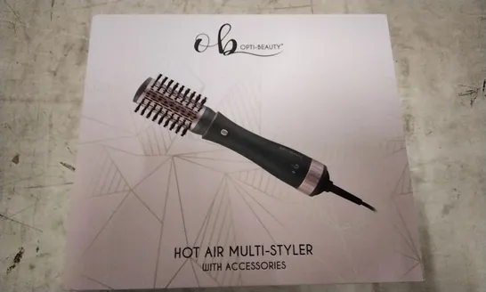 OPTI-BEAUTY HOT AIR MULTI- STYLER WITH ACCESSORIES