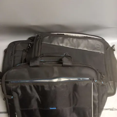 DELL SET OF 3 LAPTOP BAGS IN BLACK