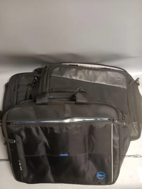 DELL SET OF 3 LAPTOP BAGS IN BLACK