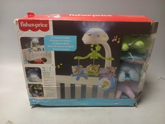 BOXED FISHER-PRICE BUTTERFLY DREAMS 3-IN-1 PROJECTION MOBILE