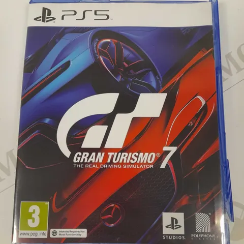 PLAYSTATION 5 GRAN TURISMO7 THE REAL DRIVING SIMULATOR