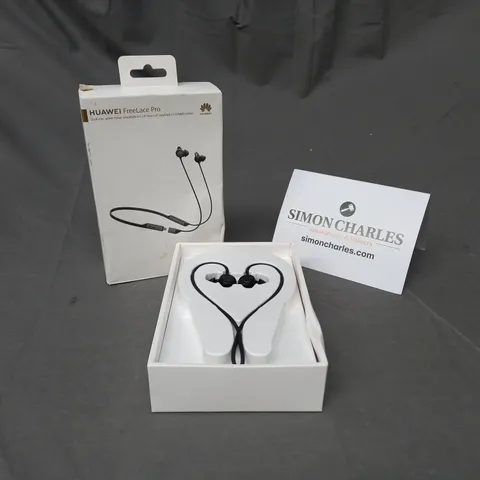 BOXED HUAWEI FREELACE PRO EARPHONES