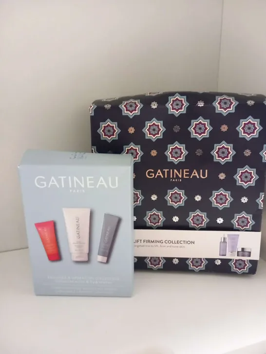 TWO ASSORTED GATINEAU PRODUCTS TO INCLUDE; RADIANCE AND HYDRATION COLLECTION AND DEFI LIFT FIRMING COLLECTION