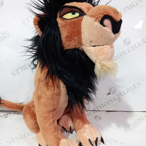 DISNEY OFFICIAL THE LION KING SCAR PLUSH TOY