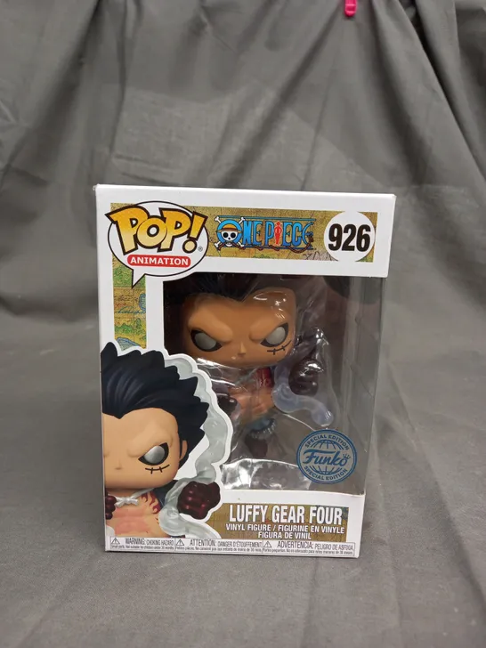 POP! ANIMATION ONE PIECE - LUFFY GEAR FOUR VINYL FIGURE - 926