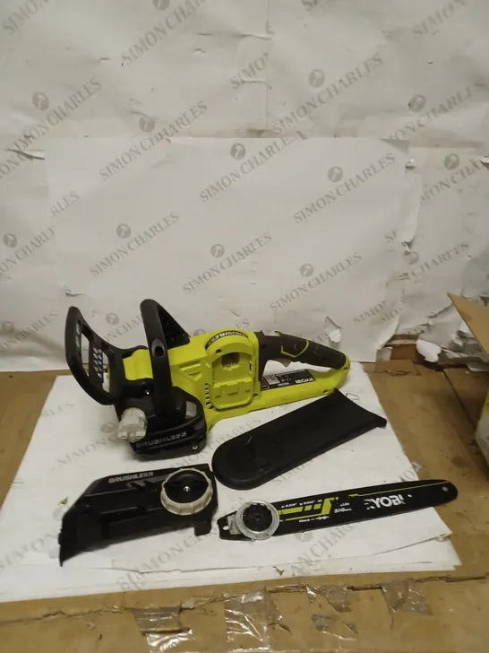 RYOBI 18V BRUSHLESS CHAINSAW OCS1830 