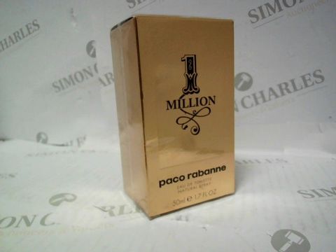 BRAND NEW AND SEALED PACO RABANNE 1 MILLION EDT 50ML