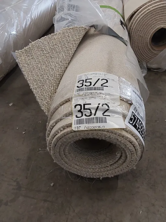 ROLL OF QUALITY PURE & SIMPLE LOOP FLOCK CARPET // APPROX SIZE: 5 X 5.2m