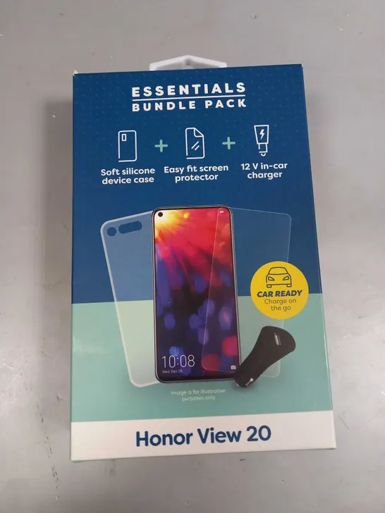 APPROXIMATELY 40 BRAND NEW BOXED ESSENTIALS BUNDLE PACKS FOR HONOR VIEW 20 