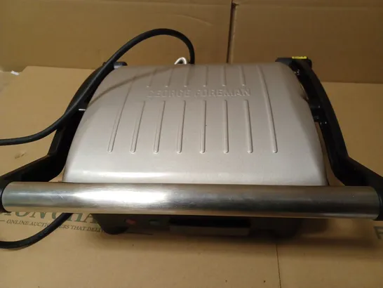 GEORGE FOREMAN FLEXE ELECTRIC GRILL