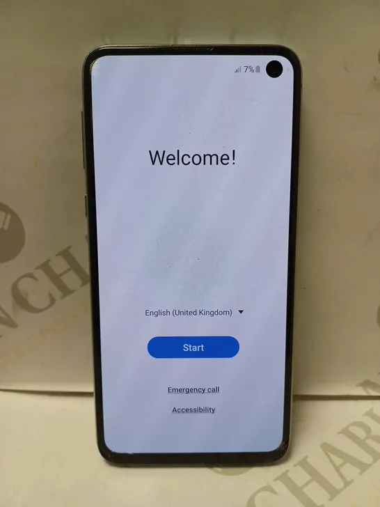 SAMSUNG GALAXY S10 EDGE - AQUA BLUE  