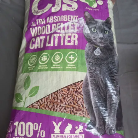 CJS WOOD PELLET CAT LITTER 30L