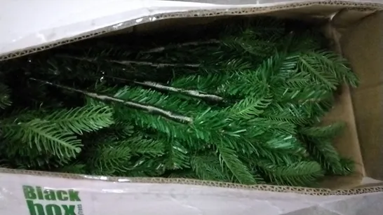 BOXED GREEN ARTIFICIAL REALISTIC FIR CHRISTMAS TREE 