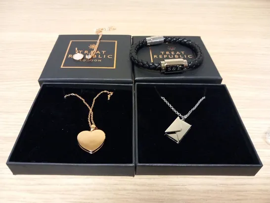 4 ASSORTED TREAT REPUBLIC ITEMS OF JEWELLERY 