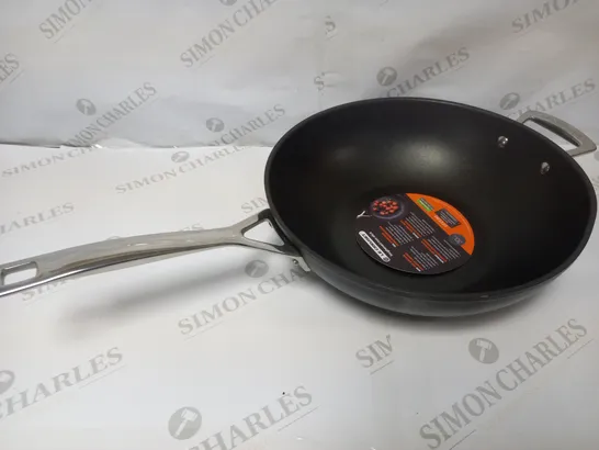 LE CREUSET NON STICK WOK 