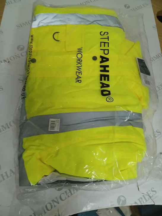 STEP AHEAD HI VIS BOMBER SIZE M 