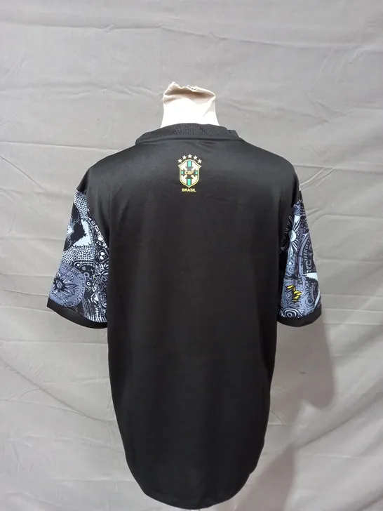 BRAZIL 2024/25 BLACK 'CHRIST THE REDEEMER' SPECIAL EDITION SHIRT - MEDIUM