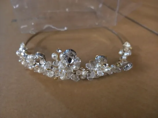 EMBELLISHED BRIDAL TIARA