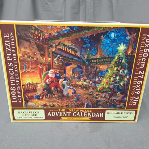 THE JIGSAW PUZZLE - ADVENT CALENDAR - CHRISTMAS OLD MAN