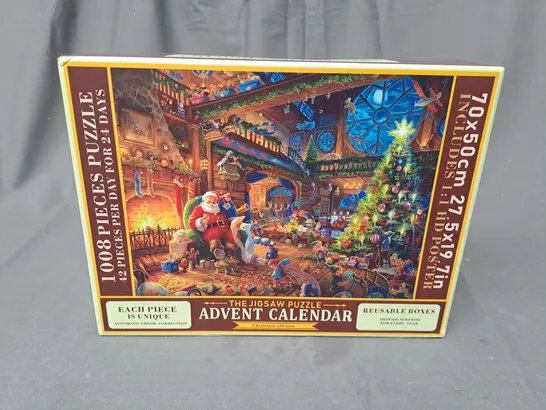 THE JIGSAW PUZZLE - ADVENT CALENDAR - CHRISTMAS OLD MAN