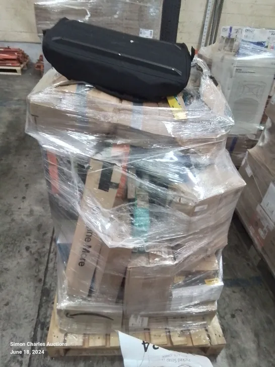 PALLET OF APPROXIMATELY 22 UNPROCESSED RAW RETURN HOUSEHOLD AND ELECTRICAL GOODS TO INCLUDE;