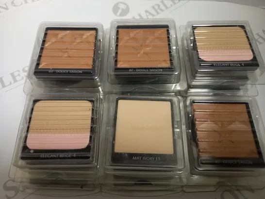 LOT OF APPORX. 20 POWDER FOUNDATION  IN ASSORTED SHADES - DEMONSTRATION TESTER