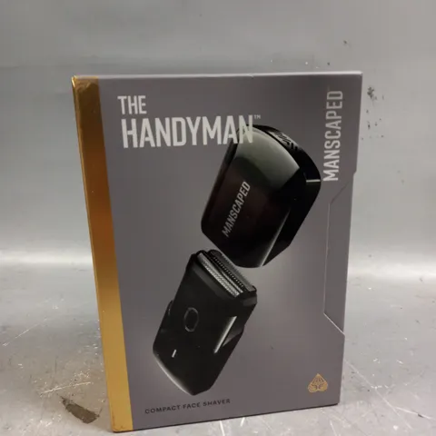 BOXED SEALED MANSCAPED THEHANDYMAN COMPACT FACE SHAVER 