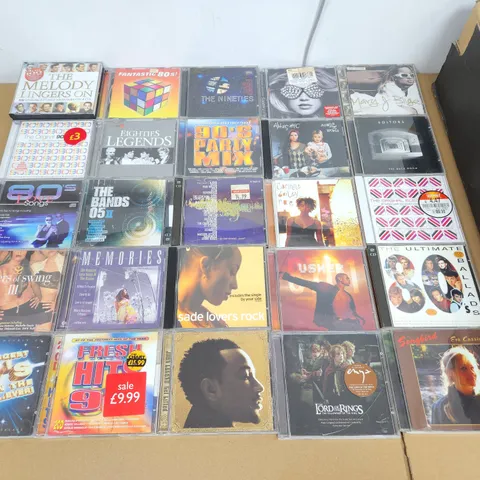 A VERY LARGE QUANTITY OF CDs FROM 80s / 90s /2000s