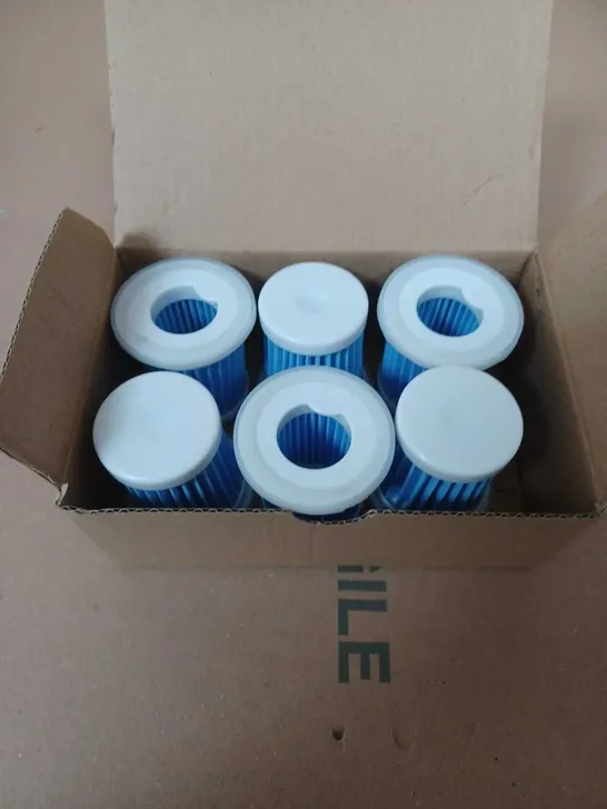 APPROXIMATELY 25 X BOXES OF 5CM HEPA FILTERS - 6 FILTERS PER BOX	