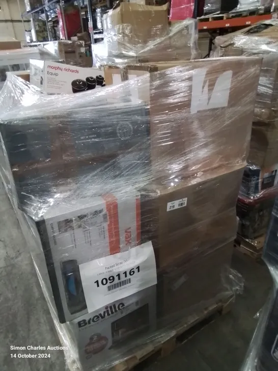 PALLET OF APPROXIMATELY 27 UNPROCESSED RAW RETURN HOUSEHOLD AND ELECTRICAL GOODS TO INCLUDE;