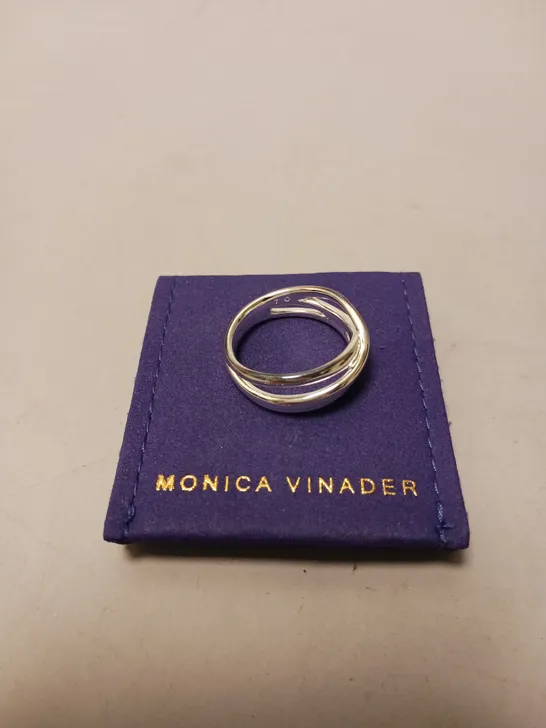 MONICA VINADER NURA CROSS OVER RING