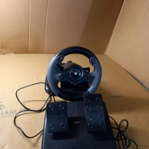 XBOX RACING WHEEL WITH PEDALS 