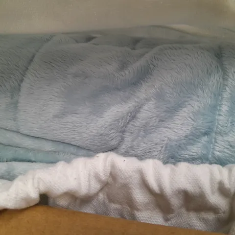 BOXED THE OODIE WEIGHTED BLANKET IN BLUE