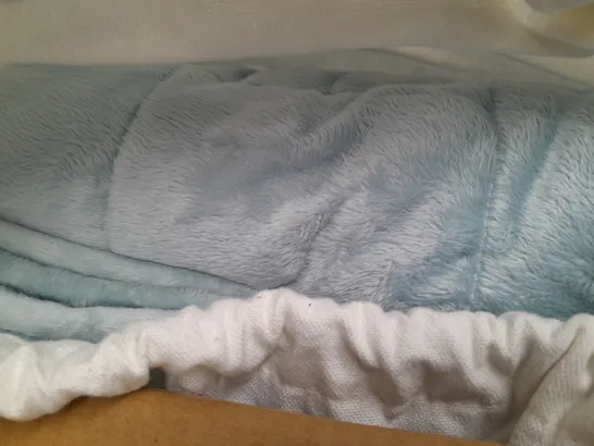 BOXED THE OODIE WEIGHTED BLANKET IN BLUE