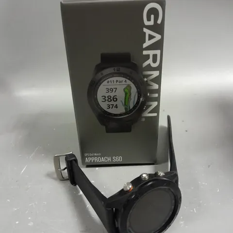 BOXED GARMIN APPROACH S60 GPS GOLF WATCH 