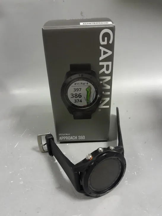 BOXED GARMIN APPROACH S60 GPS GOLF WATCH 