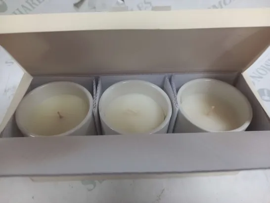 SANCTUARY SPA TRIO VOTIVE GIFT 3 X 90G