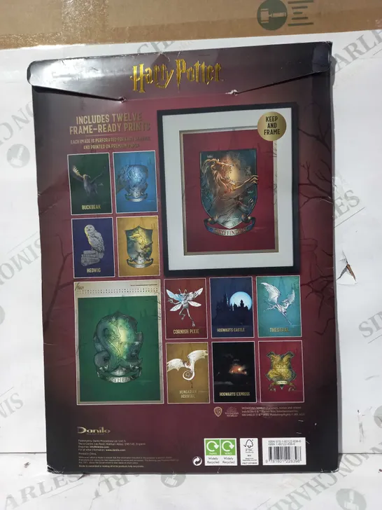 DANILO HARRY POTTER OFFICIAL 2023 DELUXE CALENDAR WITH REMOVABLE FRAME READY PRINTS