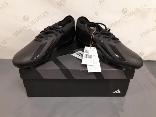 BOXED PAIR OF ADIDAS X CRAZYFAST.3 FOOTBALL BOOTS IN BLACK UK SIZE 11