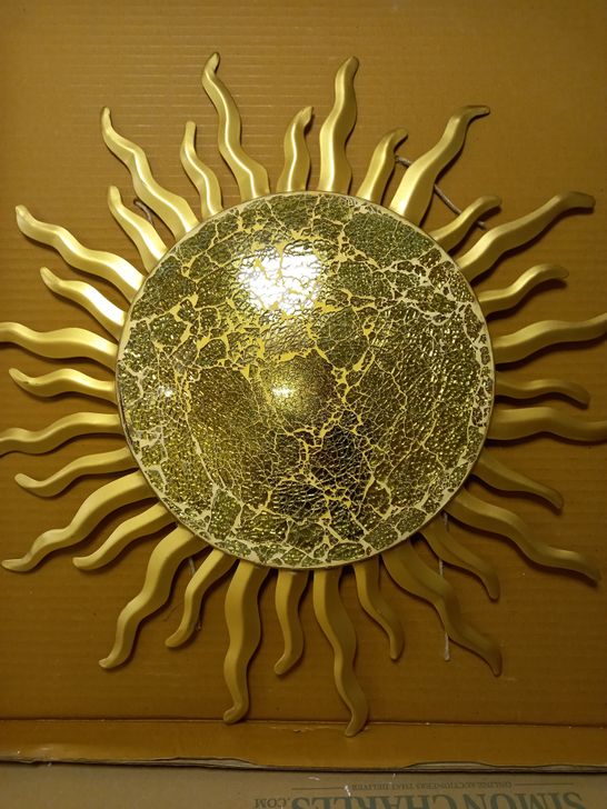 GARDEN REFLECTIONS MOSAIC SUN WALL ART