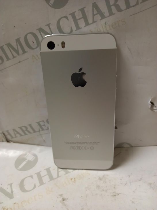 APPLE IPHONE 5 - WHITE/SILVER