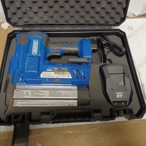 DRAPER 20V NAILER AND STAPLER