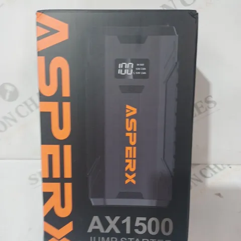 BOXED ASPERX AX1500 JUMP STARTER