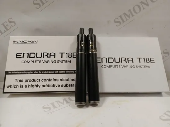 INNOKIN EDURA T18E VAPING SYSTEM IN BLACK