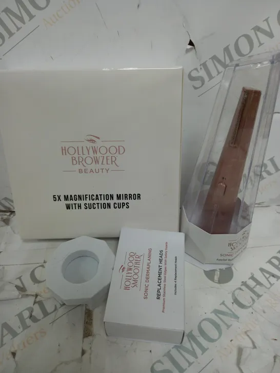 BOXED HOLLYWOOD SMOOTHER DERMAPLANING DEVICE WITH CRYO ICE THERAPY