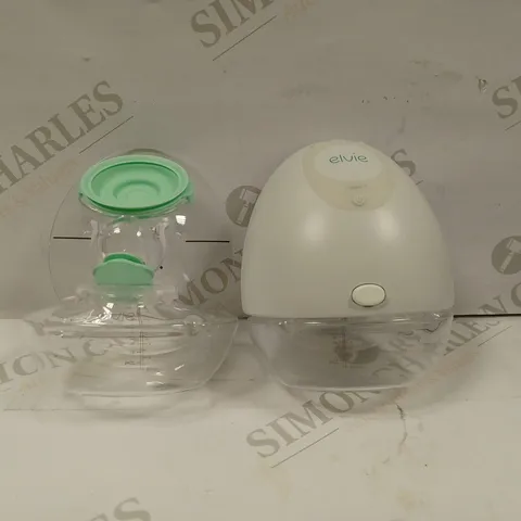 BOXED ELVIE WEARABLE BREAST PUMP IN WHITE